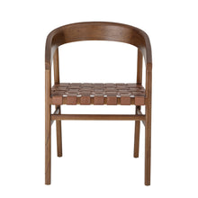 Load image into Gallery viewer, Vitus Leather Dining Chair in Brown
