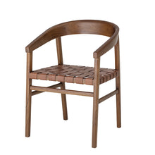 Load image into Gallery viewer, Vitus Leather Dining Chair in Brown
