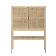 Load image into Gallery viewer, Sanna Rattan Short Cabinet in Natural
