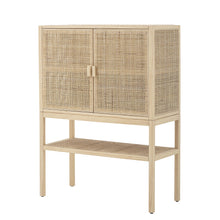 Load image into Gallery viewer, Sanna Rattan Short Cabinet in Natural
