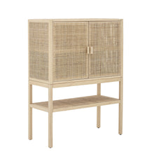Load image into Gallery viewer, Sanna Rattan Short Cabinet in Natural
