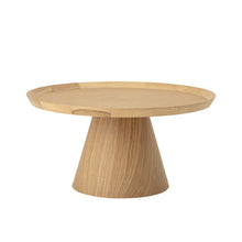Load image into Gallery viewer, Luana Oak Pedestal Coffee Table in Natural

