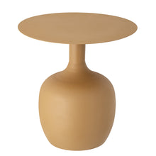 Load image into Gallery viewer, Ayah Metal Side Table in Yellow
