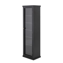 Load image into Gallery viewer, Emilio Slim Cabinet in Black
