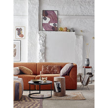 Load image into Gallery viewer, Walder Pouffe in Purple
