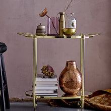 Load image into Gallery viewer, Fine Drinks Trolley in Gold
