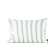 Load image into Gallery viewer, Hikari Striped Cushion in Taupe &amp; White
