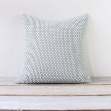 Load image into Gallery viewer, Fyn Geometric Cushion in Sea Green

