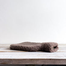 Load image into Gallery viewer, Luft Teddy Fleece Hot Water Bottle Cappuccino
