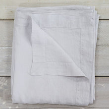 Load image into Gallery viewer, Linen Tablecloth in Silver Grey
