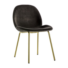 Load image into Gallery viewer, Abi Set of 2 Velvet Dining Chairs in Chocolate Brown
