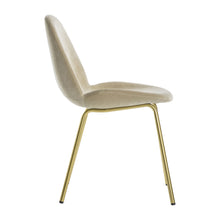 Load image into Gallery viewer, Abi Set of 2 Velvet Dining Chairs in Oatmeal
