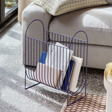 Load image into Gallery viewer, Maggie Magazine Holder in Blue
