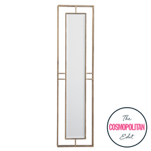 Load image into Gallery viewer, Milana Rectangular Wall Mirror in Gold
