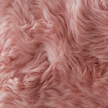 Load image into Gallery viewer, Kendall Sheepskin Cushion in Blush Pink

