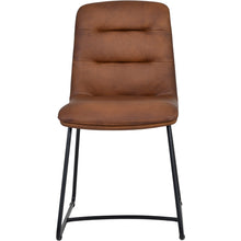 Load image into Gallery viewer, Ilyana Leather Dining Chair in Light Brown
