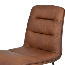Load image into Gallery viewer, Ilyana Leather Dining Chair in Light Brown

