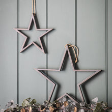 Load image into Gallery viewer, Coco Set of 2 Wooden Stars in Natural
