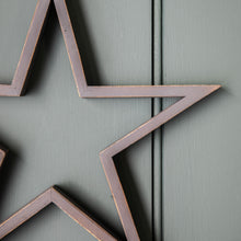 Load image into Gallery viewer, Coco Set of 2 Wooden Stars in Natural
