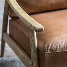 Load image into Gallery viewer, Cora Armchair in Brown
