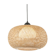 Load image into Gallery viewer, Antonia Rattan Ball Pendant Light
