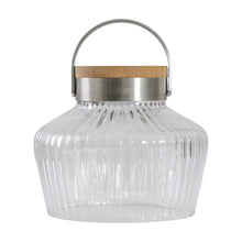 Load image into Gallery viewer, Isobel Glass LED Solar Lantern
