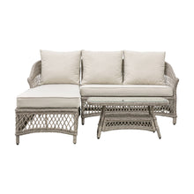 Load image into Gallery viewer, Capri Outdoor Rattan Chaise Set in Natural
