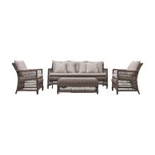 Load image into Gallery viewer, Capri Outdoor Rattan Lounge Set in Natural
