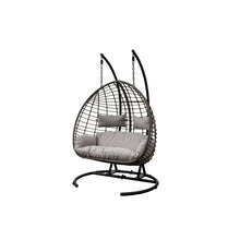 Load image into Gallery viewer, Soller Outdoor 2-Seater Hanging Egg Chair in Natural
