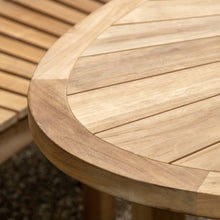 Load image into Gallery viewer, Burford Outdoor Teak Dining Table in Natural
