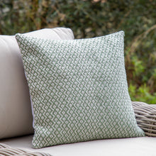 Load image into Gallery viewer, Chaya Pattern Cushion Cover in Sage
