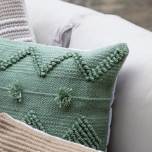 Load image into Gallery viewer, Panya Woven Cushion Cover in Sage
