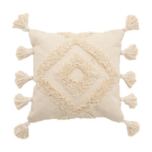 Load image into Gallery viewer, Aubrie Tufted Cushion Cover in Cream
