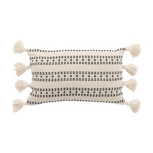 Load image into Gallery viewer, Jesse Tassel Cushion Cover in Natural
