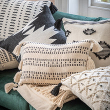Load image into Gallery viewer, Jesse Tassel Cushion Cover in Natural
