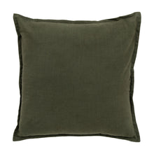 Load image into Gallery viewer, Thora Linen Cushion Cover in Khaki
