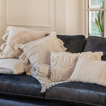 Load image into Gallery viewer, Keira Tufted Cushion Cover in Cream
