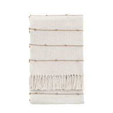 Load image into Gallery viewer, Kat Woven Throw in Cream
