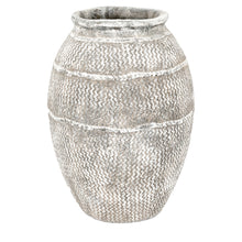 Load image into Gallery viewer, Olympia Cement Vase in Antique Grey
