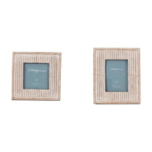 Load image into Gallery viewer, Marie Set of 2 Mini Photo Frames in Cream
