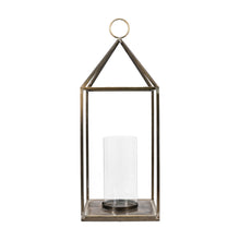 Load image into Gallery viewer, Calista Lantern Candle Holder in Bronze
