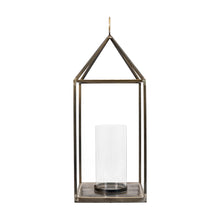 Load image into Gallery viewer, Calista Lantern Candle Holder in Bronze
