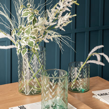 Load image into Gallery viewer, Hazel Glass Vase in Green
