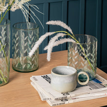 Load image into Gallery viewer, Hazel Glass Vase in Green
