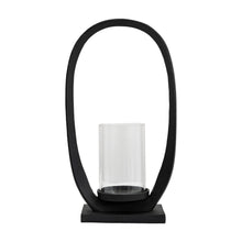 Load image into Gallery viewer, Helena Metal Lantern in Black
