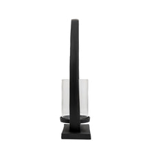 Load image into Gallery viewer, Helena Metal Lantern in Black
