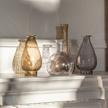 Load image into Gallery viewer, Serena Set of 3 Glass Vases in Grey
