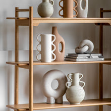 Load image into Gallery viewer, Tassa Ceramic Jug Vase in Cream
