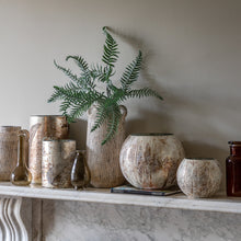 Load image into Gallery viewer, Tassa Ceramic Double Handle Vase in Cream
