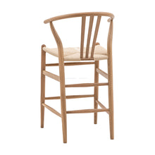 Load image into Gallery viewer, Sachi Wooden Set of 2 Bar Stools in Natural

